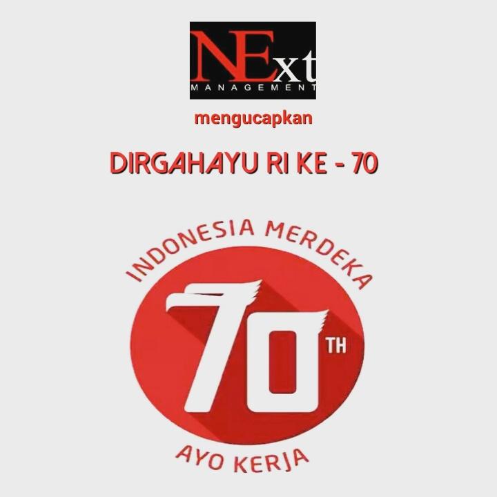 Dirgahayu INDONESIAKU #RI70 #nextcolorrun #nextpartyproject #Indonesia