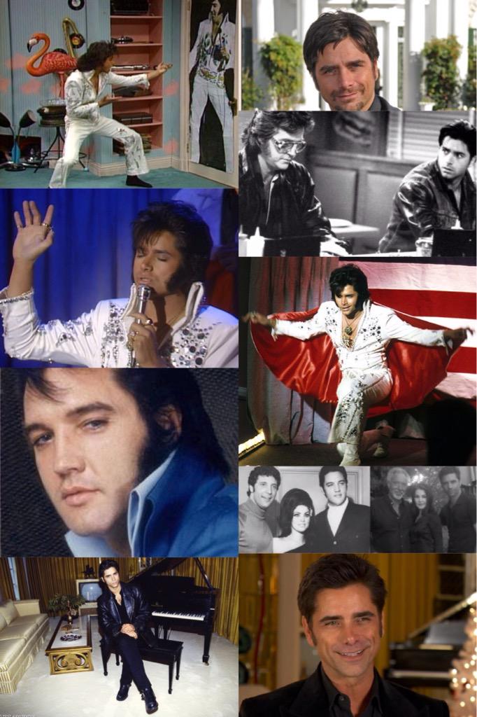 JohnStamosa's tweet image. it's been 38 years since Elvis passed away. I know you love him @JohnStamos so I made this :)