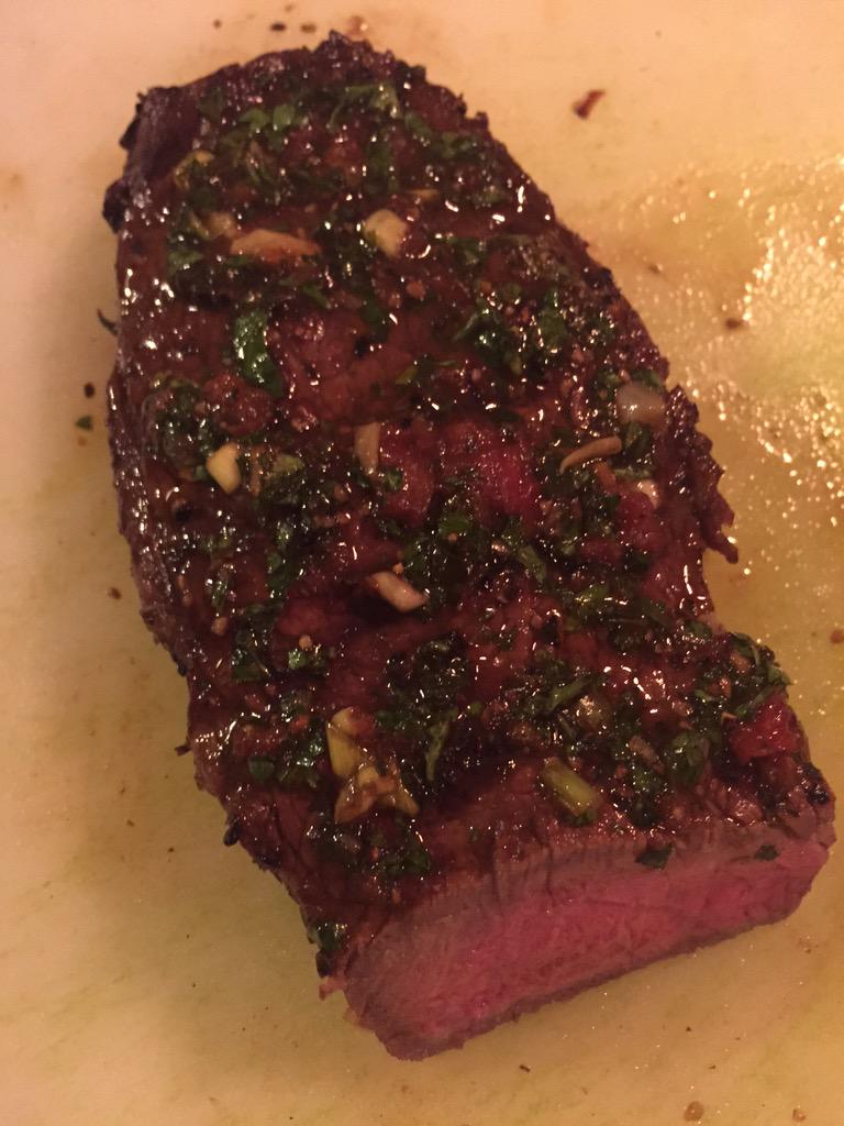 Chefeli1's tweet image. Dry aged steak - grilled lime chow chow - roasted sweet corn #goodlittlesunday