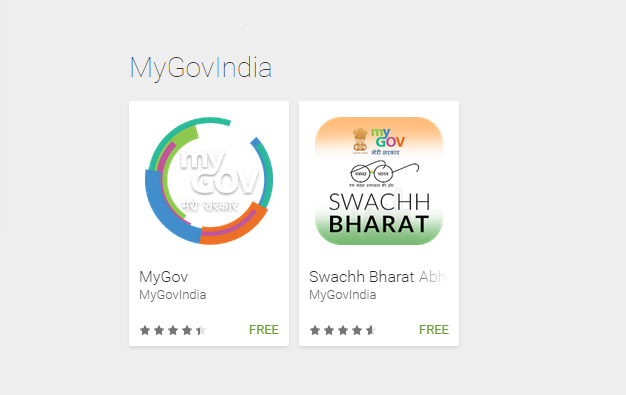 Geekovert's tweet image. MyGov &amp;amp; Swachh Bharat App witness high download geekovert.com/2015/08/16/myg…