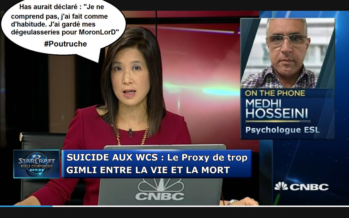 DaRealBarnY's tweet image. Un peu plus tard ce soir là, au journal télévisé taïwanais ... #Drama #WCS #MoarChesse @OGaming_TV