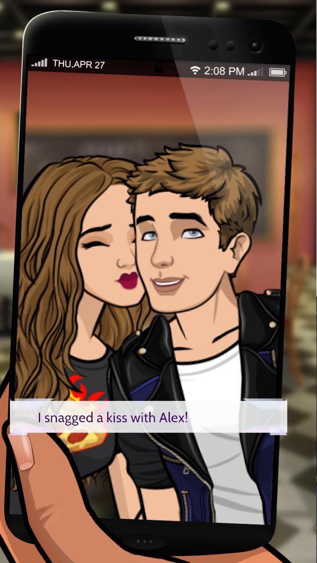 winkingmuke's tweet image. I got a kiss-selfie! Did you? #episode #demipathtofame bit.ly/GetEpisode