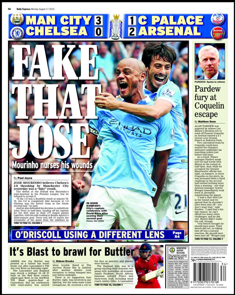 Daily Express sfotte Mourinho CMj45UeWEAAJTNL