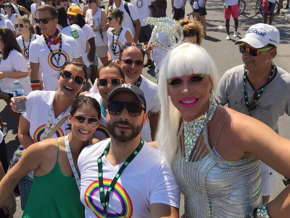 Fière de la TD qui s'exprime #défilé fierté #ForeverProud