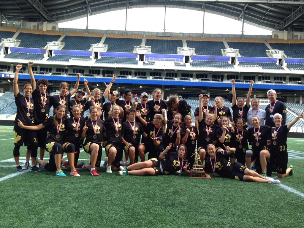 WE WON!!! #cuc2015 #champions #goldmedals #trafficlove