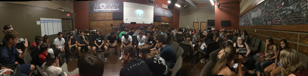 Anomaly_DBCC's tweet photo. Small groups today. #ahaseries http://t.co/3GjLiGl1rB