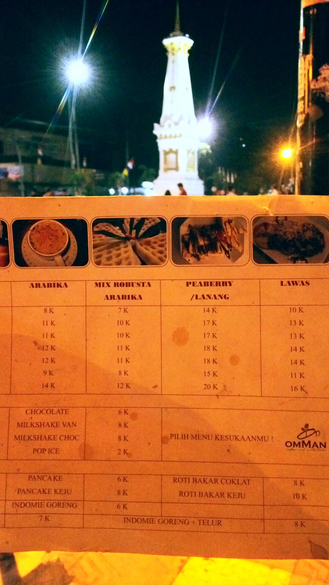 ngopi at Tugu with 026 and calon member #JPM admin_ngeblues