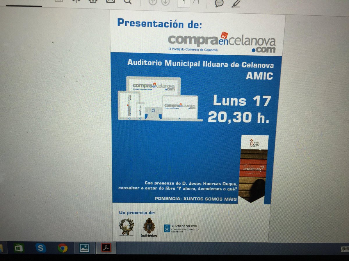 huertasconsulti's tweet photo. 17AGO-20:30H estaré en #Celanova con mi charla para apoyar la presentación del portal de comercio #compraencelanova http://t.co/mJXo6GPNgw