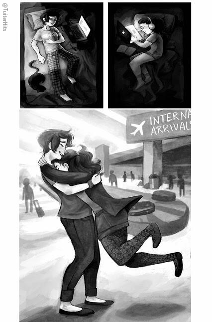 TuiterHits's tweet photo. La distancia sólo aumenta el deseo de reencontrarse. http://t.co/5W0fxRw9Mx