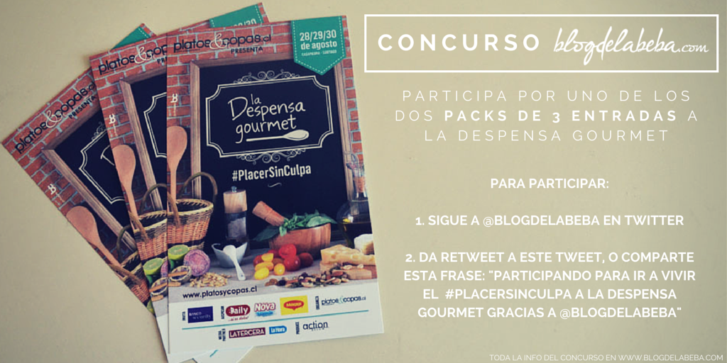 blogdelabeba's tweet photo. #CONCURSO Participa para vivir un #PlacerSinCulpa en la Despensa Gourmet dando RT aquí. Info: http://t.co/JX5rOWwSdS http://t.co/4gTEj7l0Xx