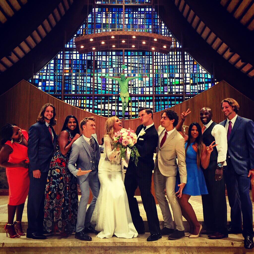 thereedkelly's tweet photo. #Mischwedding2015!! #Survivor family!!
#Coyopa vs. #Hunapu
#OneTribeForLife @Survivor_Tweet http://t.co/kbqCjYbts0