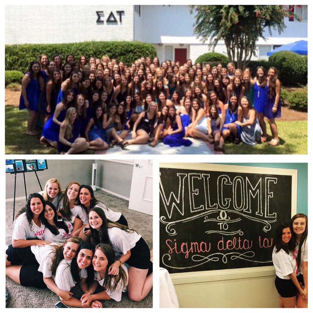 SigmaDeltaTauHQ's tweet image. Recruitment at @ugasigdelt. Photos by @maitalkaminer @r_ehrlich9 on Instagram