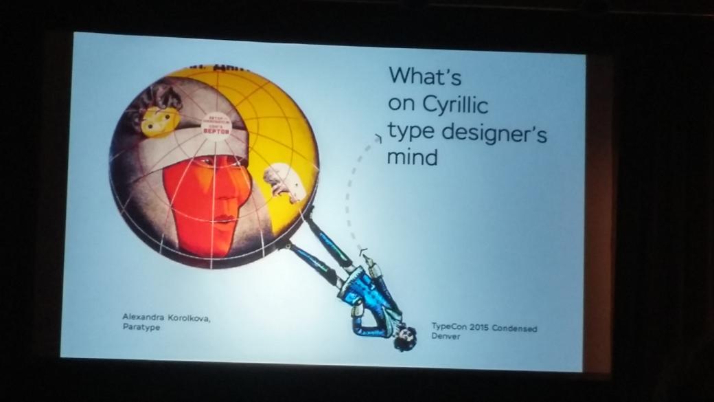 anasofiamariz's tweet photo. Alexandra Korolkova's presentation. Quick but substantial. Glad to be there, meet, connect. Thank you! #typecon2015 http://t.co/DOULZgVZOp