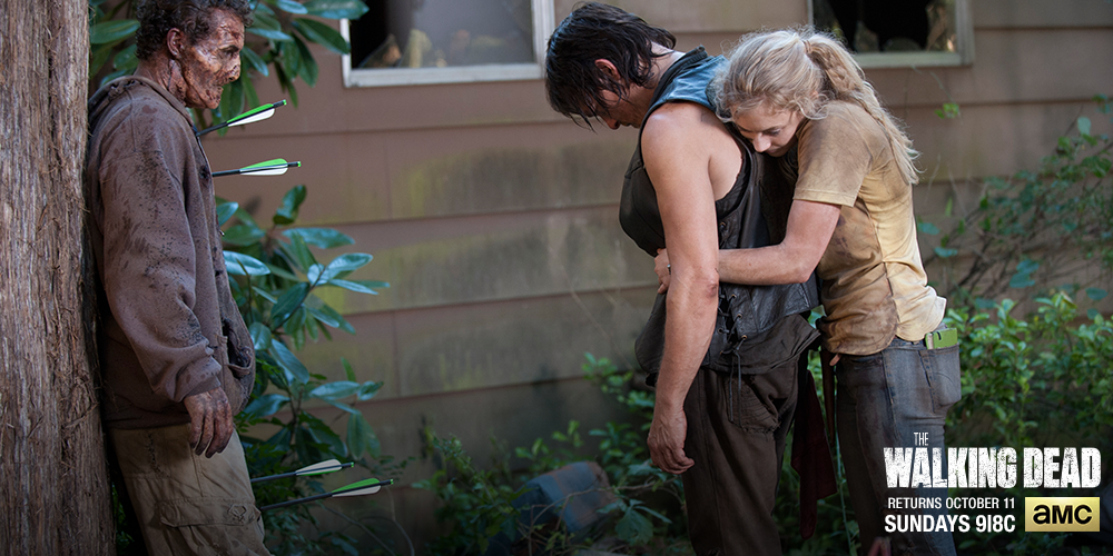 WalkingDead_AMC's tweet photo. The Season 4 #TWDMarathon is #Still on. Who’s watching with us? http://t.co/cRCBzmct38