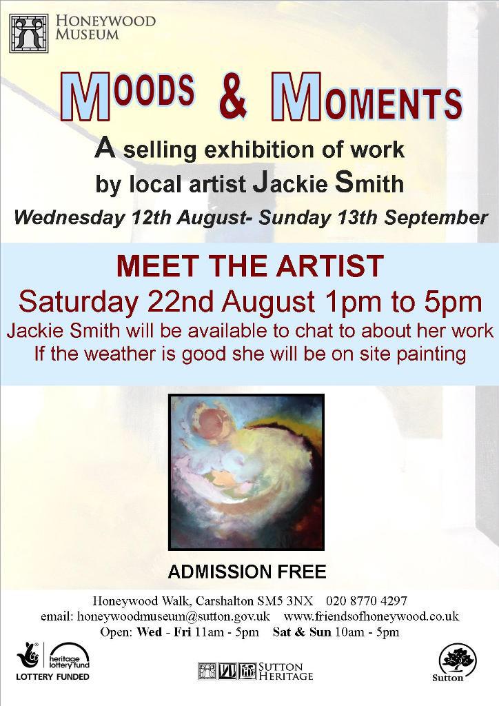 Jaxsmiff's tweet photo. @SuttonHeritage @HoneywoodMuseum come down this Saturday 1-5pm to see me and my work at the Honeywood Tearoom http://t.co/UXTBEJcHXC