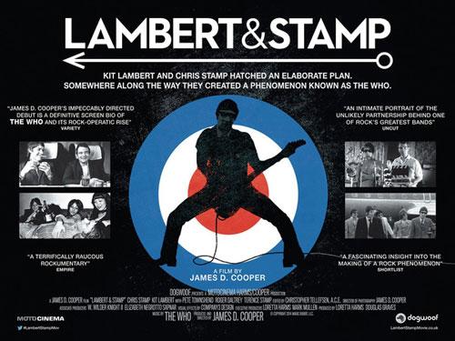 BluebeatGen's tweet image. LAMBERT AND STAMP MOVIE
