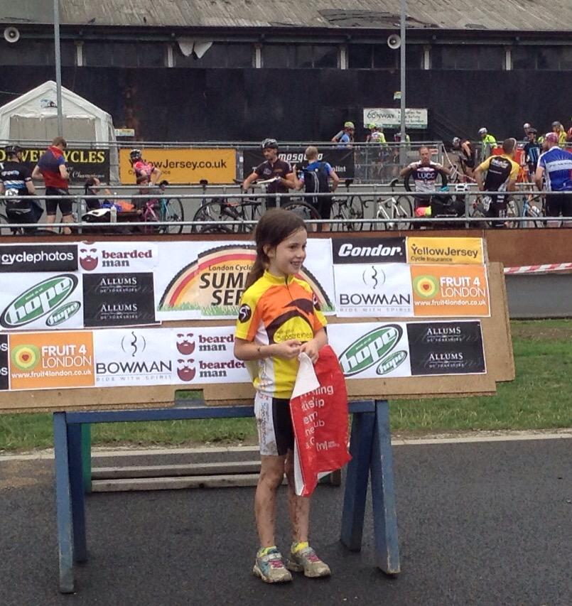 Chris_Montagu's tweet photo. Ellie loved her first CX races @SummerCXSeries. 2# girl in U12. Thanks to the organisers! @HSlipstreamers http://t.co/ibuUQzrICY