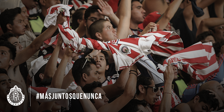 Chivas's tweet photo. Sabemos que contamos con nuestra afición, ¡juntos lucharemos cada batalla! #MásJuntosQueNunca http://t.co/atZZJ300Dk