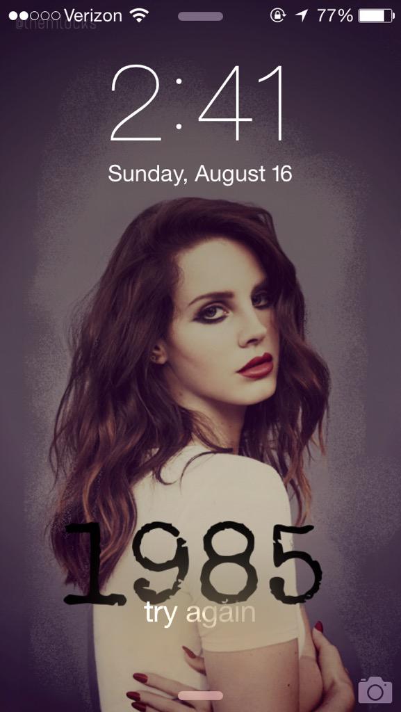 themlocks's tweet photo. Lana del Rey lock screen! #LanaDelRey #lockscreen #BornToDie rt and we will dm you it http://t.co/9tjSEWcNFf