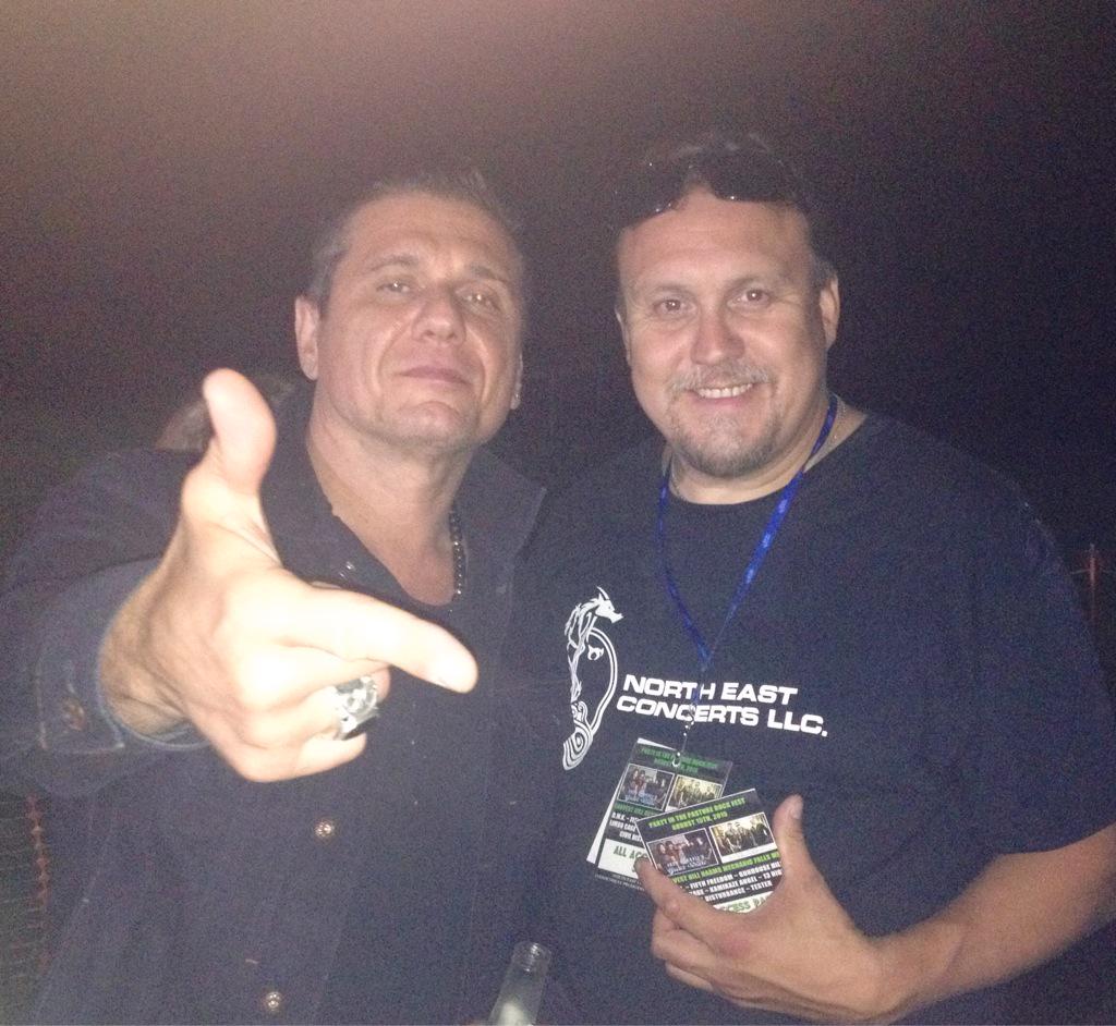 rendermaine's tweet image. Milli from Steelheart and Bobby Whitebear