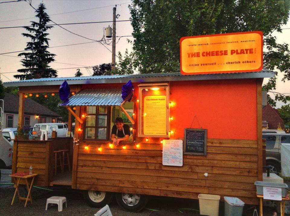 Good bye <a href="/PDXCheesePlate/">The Cheese Plate PDX</a> Hello Of Roots and Blooms! Much love to Nick and Carina! #FoodCart #Portland #EndOfAnEra