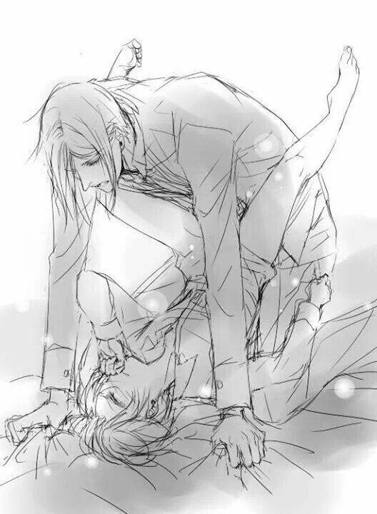 butler23_'s tweet image. @Cielphanto_ "m-my lord..y-your so tight" he pants
