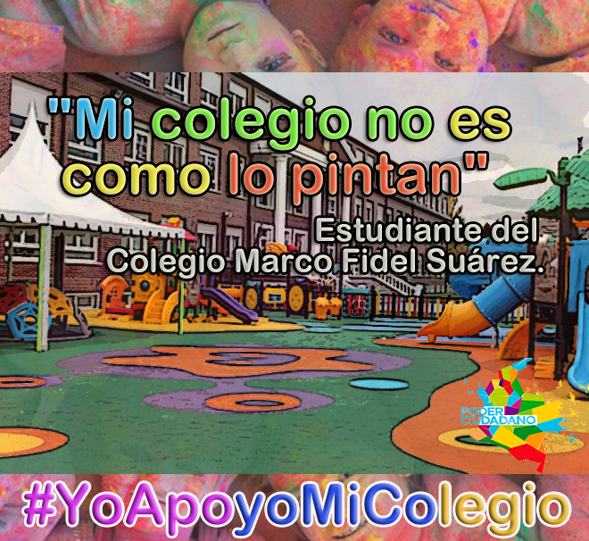 JulianHurtadoA_'s tweet photo. Ya somos tendencia #Bogotá #YoApoyoMiColegio http://t.co/cRWDCPJ3j2