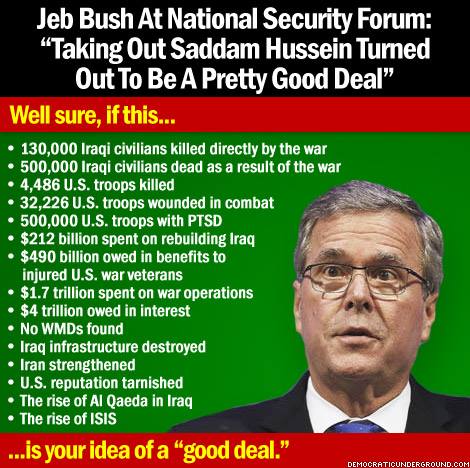 sheriffali's tweet photo. Army General destroys Republican &amp; Jeb Bush myth about Obama creating ISIS
#RepublicanDespots
#GOPReprobates http://t.co/7Nskk3rjNM