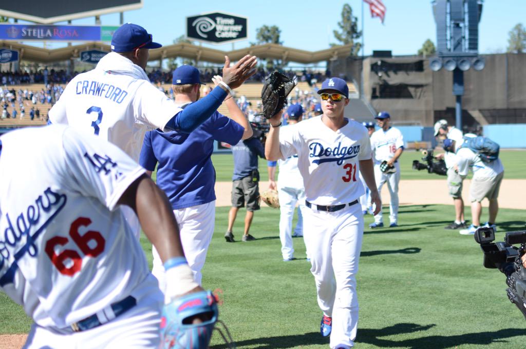 Dodgers's tweet photo. FINAL: #Dodgers 2, Reds 1
#WeLoveLA #Whiff http://t.co/pnXtqhpGhV