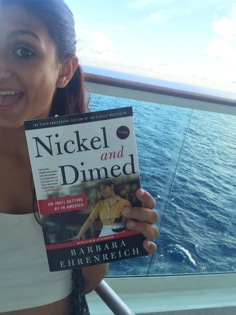 <a href="/WHSSummerSelfie/">WHS English Dept.</a> finishing my summer reading on my cruise