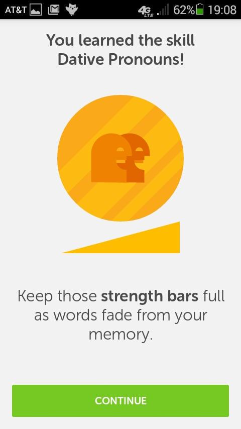 PAGirl81's tweet image. Using @duolingo on a 32 day streak! #learningnewlanguages