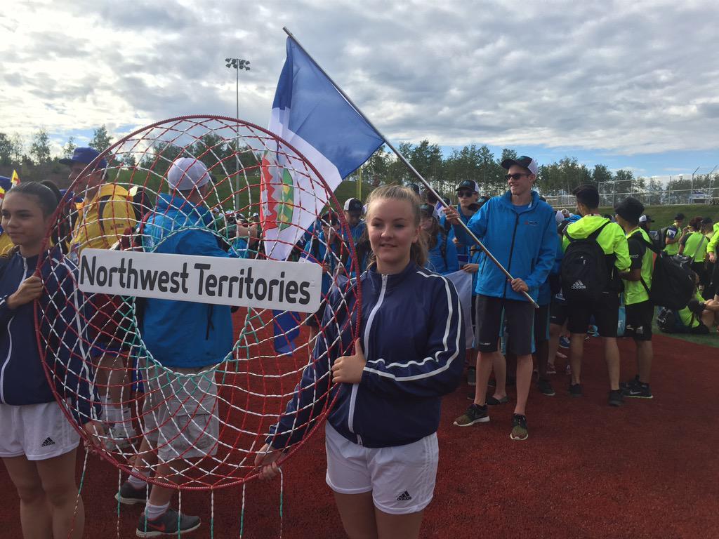 It's almost time! Breton Walker is ready to lead @Team_NWT into the #WCSG2015 #closingceremony