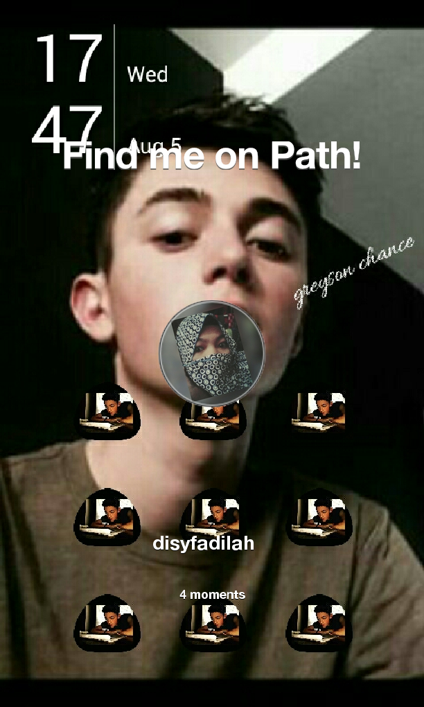 disyfd's tweet image. Find me on #Path now! Go to: path.com! #thepersonalnetwork