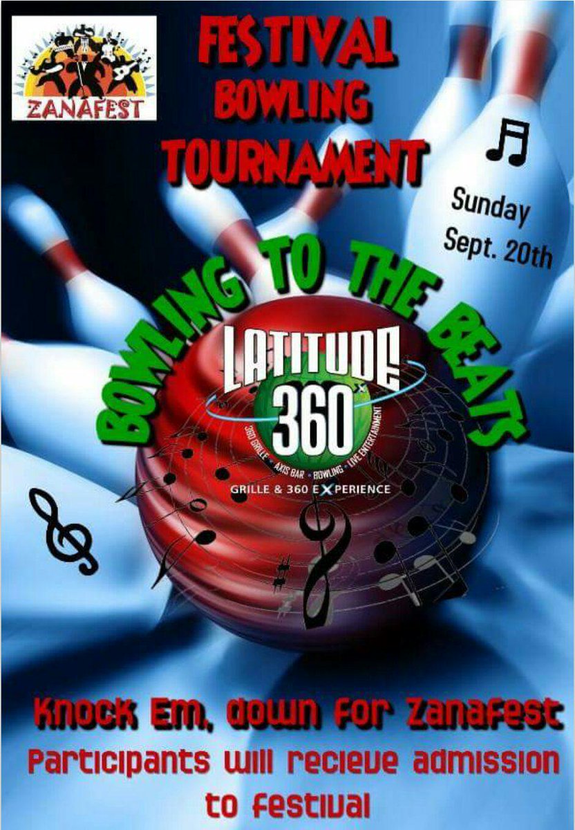 zanafest's tweet photo. Knock em down for zanafest...on the final day of festival. Get your friends form those teams today! Fun,music,prizes http://t.co/iD7BGH7Z11