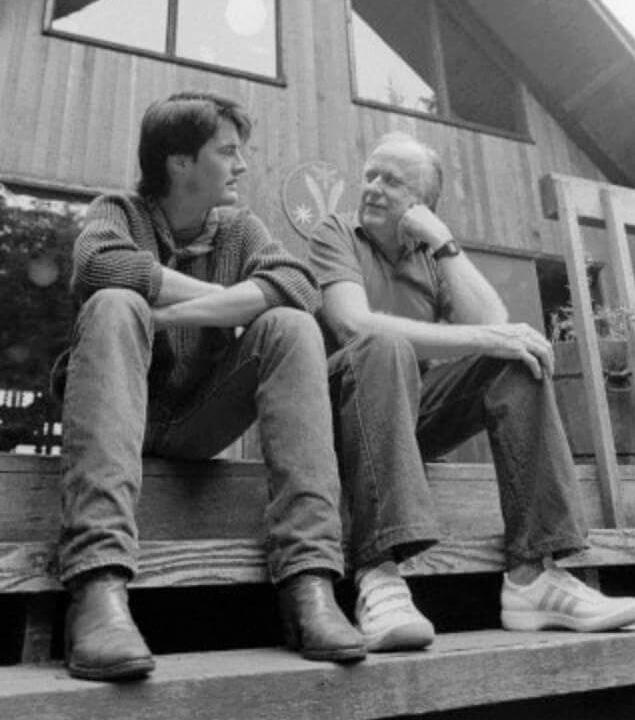 Kyle MacLachlan on Twitter "Sitting with Frank Herbert