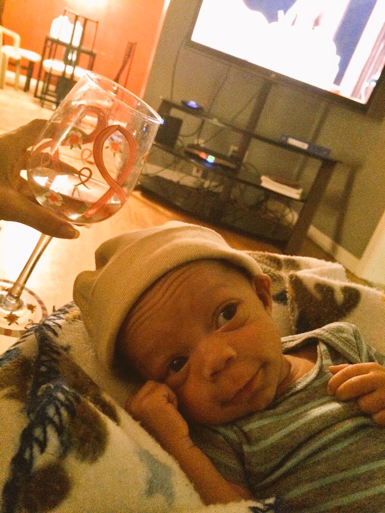 NurseHoneyyy's tweet photo. No place I'd rather be 😍❤️👣#KhalilJr http://t.co/hN5GN2lGjA