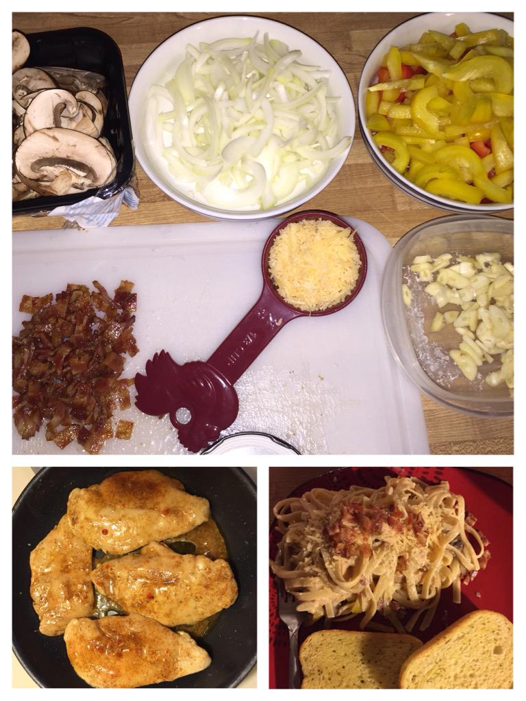 Wallpaper7687's tweet photo. #cookingwithwallst todays episode 
Creamy Cajun bacon chicken Pasta 
#menthatcook #letthatboycook #pinterest http://t.co/wUynMcuJdZ