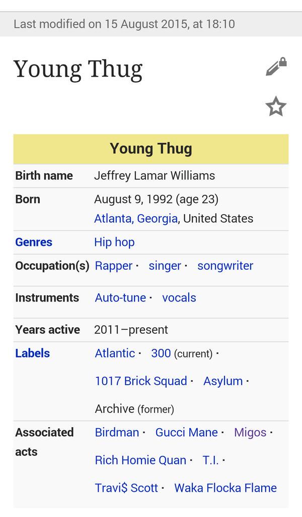 Mr. Faithful on Twitter: "I refuse to believe that Young Thug real ... Mr. Faithful on Twitter: "I refuse to believe that Young Thug real ...