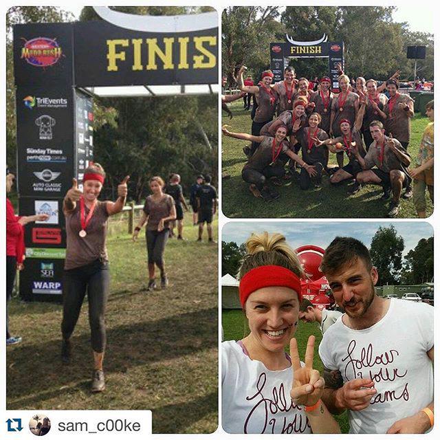 EnjoyPerth's tweet photo. #Repost @sam_c00ke
・・・
How's your Sunday? Mine was a lil dirty haha #muddrush #perth #sund… http://t.co/bdKSw7diyp http://t.co/1fDdnLcxI0