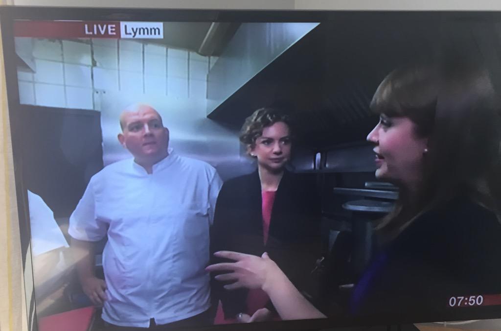 edsnaith's tweet photo. Anybody spot this cheeky face on @BBCBreakfast. @katiecjuk talking on #chefshortages #interimchefs @ChefsjobsUKcmr http://t.co/4AGQqA2ABS