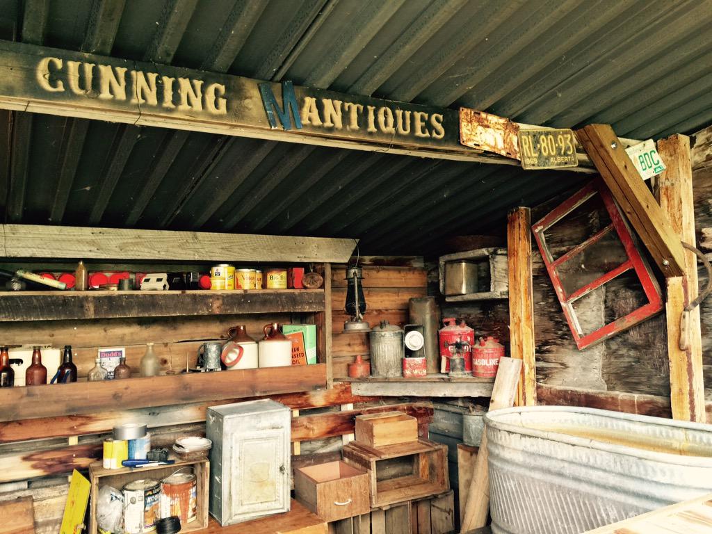 So proud of my #cousin #antiques #unique #custom #benches #yyc #cunningmantiques #bethatguy