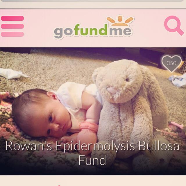 Head here to donate to our lead singer's GoFundMe page for his daughter who was born with EB: gofundme.com/Rowans_Story