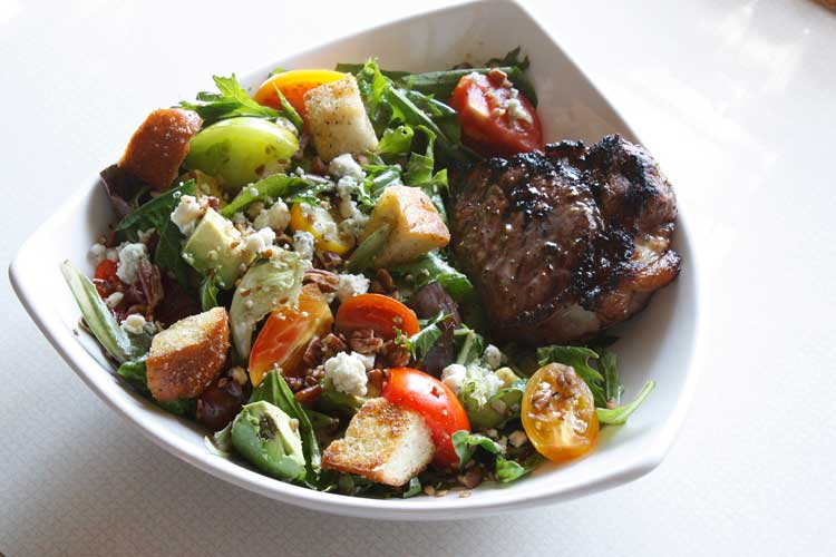 MMDaughter's tweet image. Sonoma Steak Salad &amp;gt; mymothersdaughter.net/sonoma-steak-s…