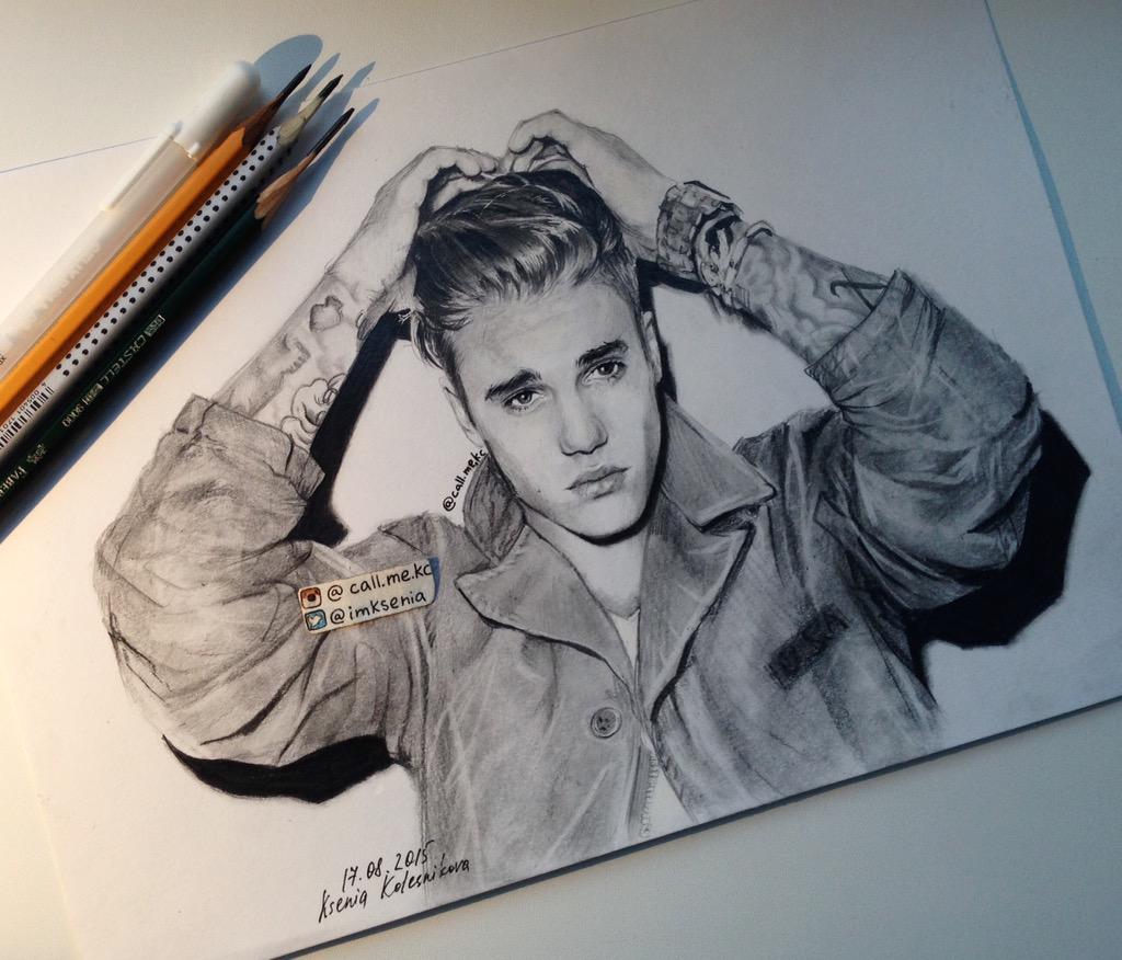 imKsenia's tweet photo. My new drawing of @justinbieber π http://t.co/PS2KHMuAN4