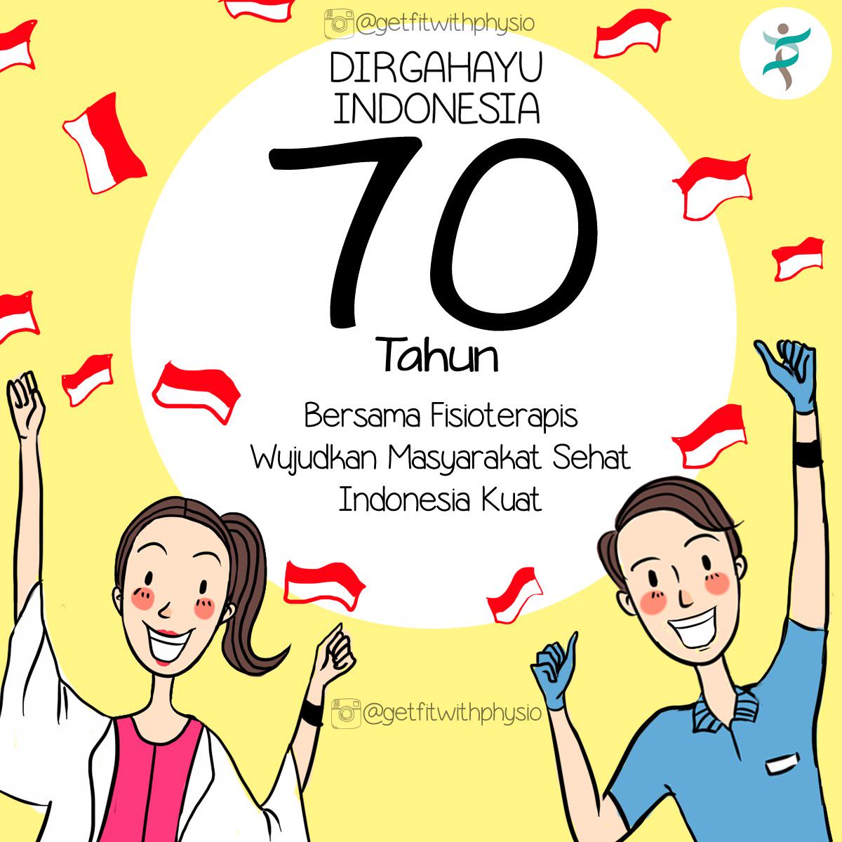 Happy Independence Day, Indonesia #getfitwithphysio #Indonesia #independenceday #healthcare #physiotherapist