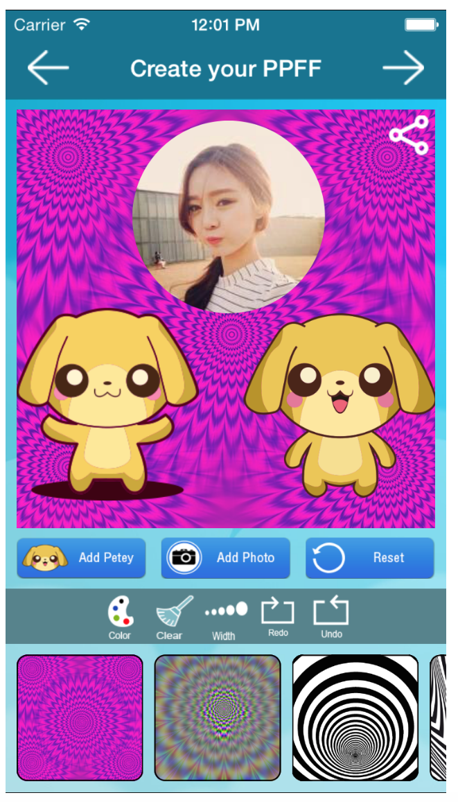 NetGlobalD's tweet photo. We`v launched an experimental picture app called #ppff - Petey Is appearing as an Emoji in it. http://t.co/hDP9zzzgPT http://t.co/QauwSQPOro