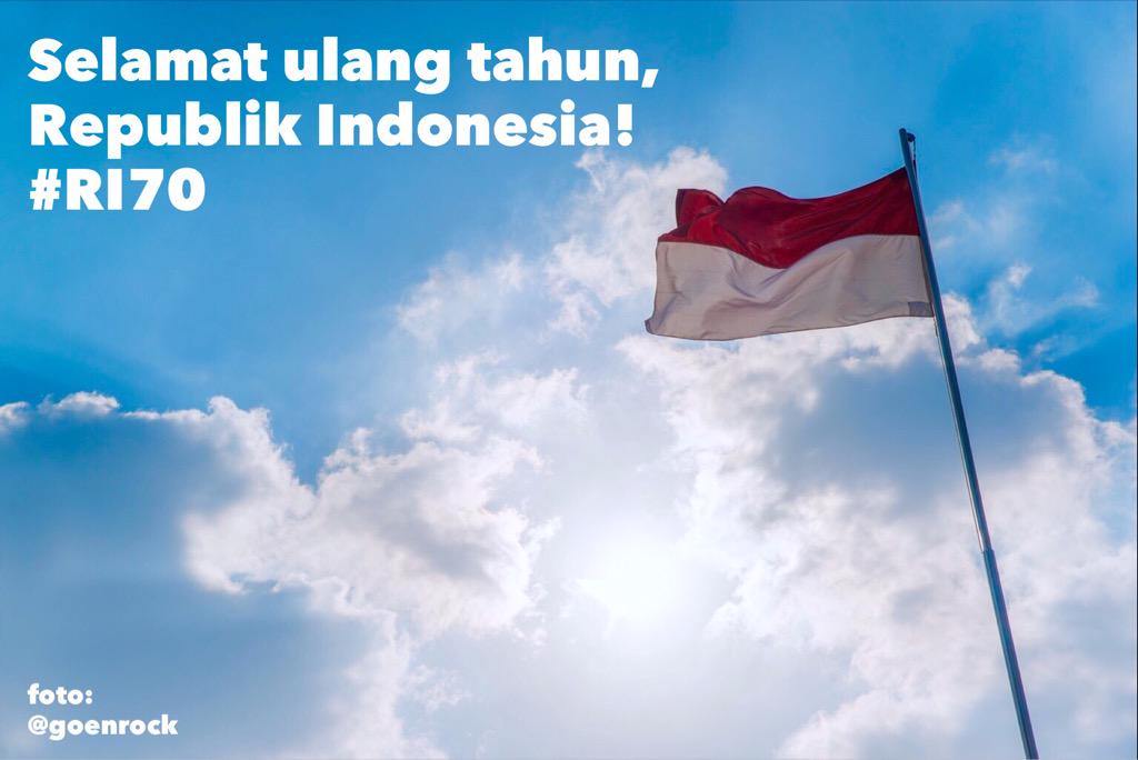 #RI70 #Indonesia