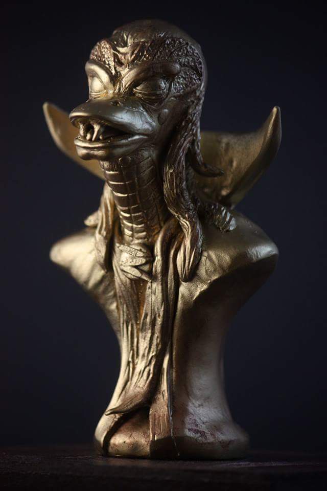 _paolanez's tweet photo. A friend of mine made this Ziltoid's sculpture for my birthday (yesterday). Enjoy! Xx @dvntownsend http://t.co/ErV0d3cIBw