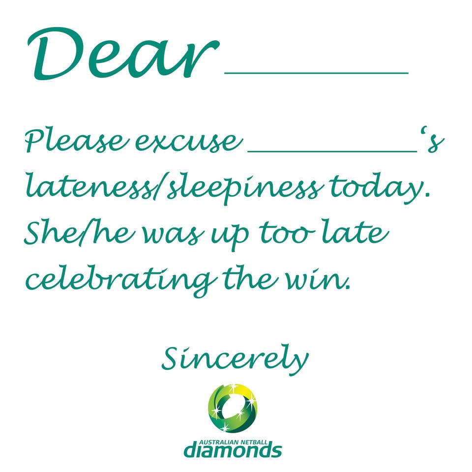 MrBlairHughes's tweet photo. Well played @AussieDiamonds, well played. @netballworldcup #NWC2015 #NWCNation #fanengagement http://t.co/qJzhbgTaGV