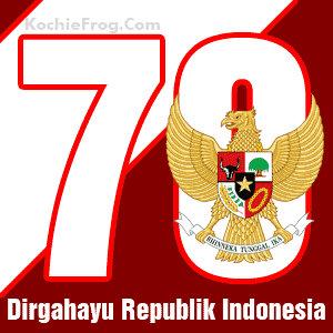 Dirgahayu Republik Indonesia ke 70th
